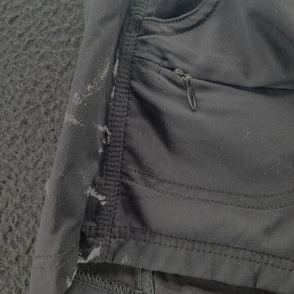 Athletic Works Womens Shorts Black Size XS Nylon Blend Pockets Stretch Imperfect - Picture 10 of 12